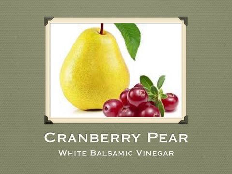 Cranberry Pear White Balsamic Vinegar