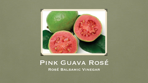 Pink Guava Rosé Balsamic Vinegar